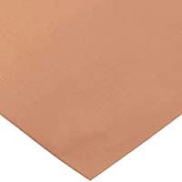 Placa de Cobre de Cobre Puro Hoja de Cobre Hoja de Metal T2 Hoja de Cobre para joyería- Manualidades- Reparaciones…